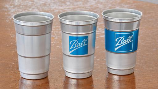 Ball aluminium cups available again at Super Bowl - CanTech International