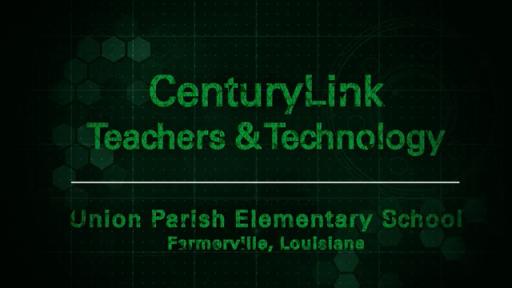 Video discussing the benefits Union Parish Elementary School received.