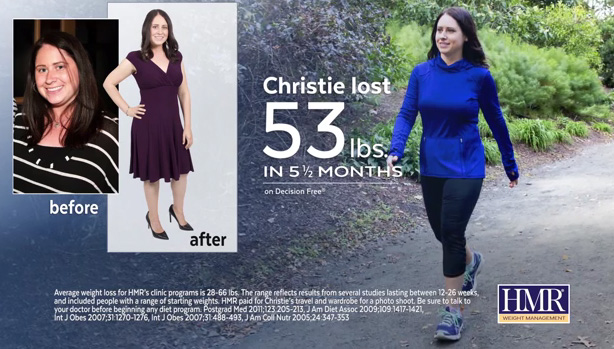 Christie Lost 53 lbs. in an HMR Clinic