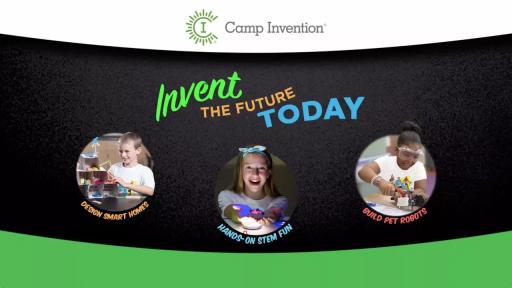 video highlighting the Fast Forward to Camp Invention’s new 2018 program