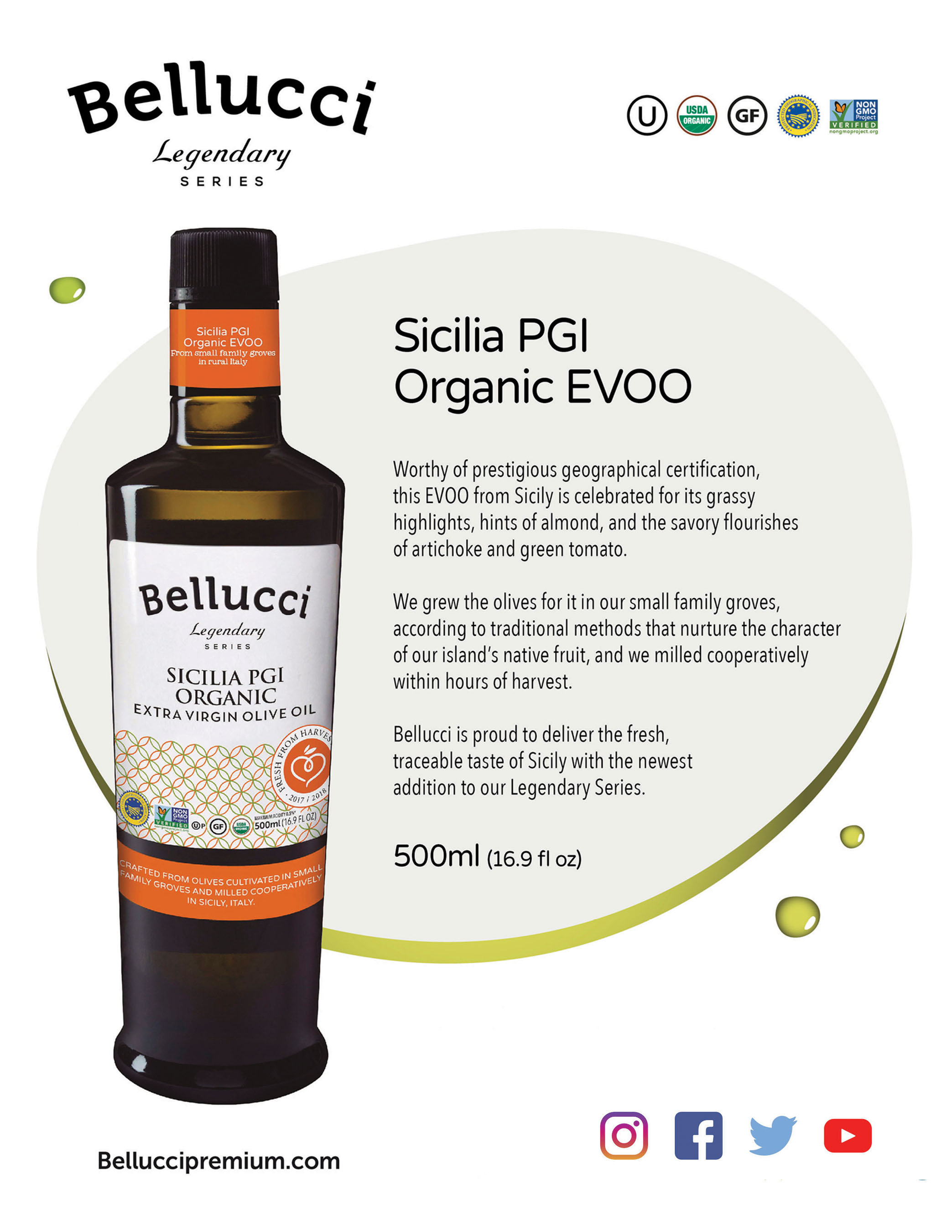 Sicilia PGI Organic Product Details