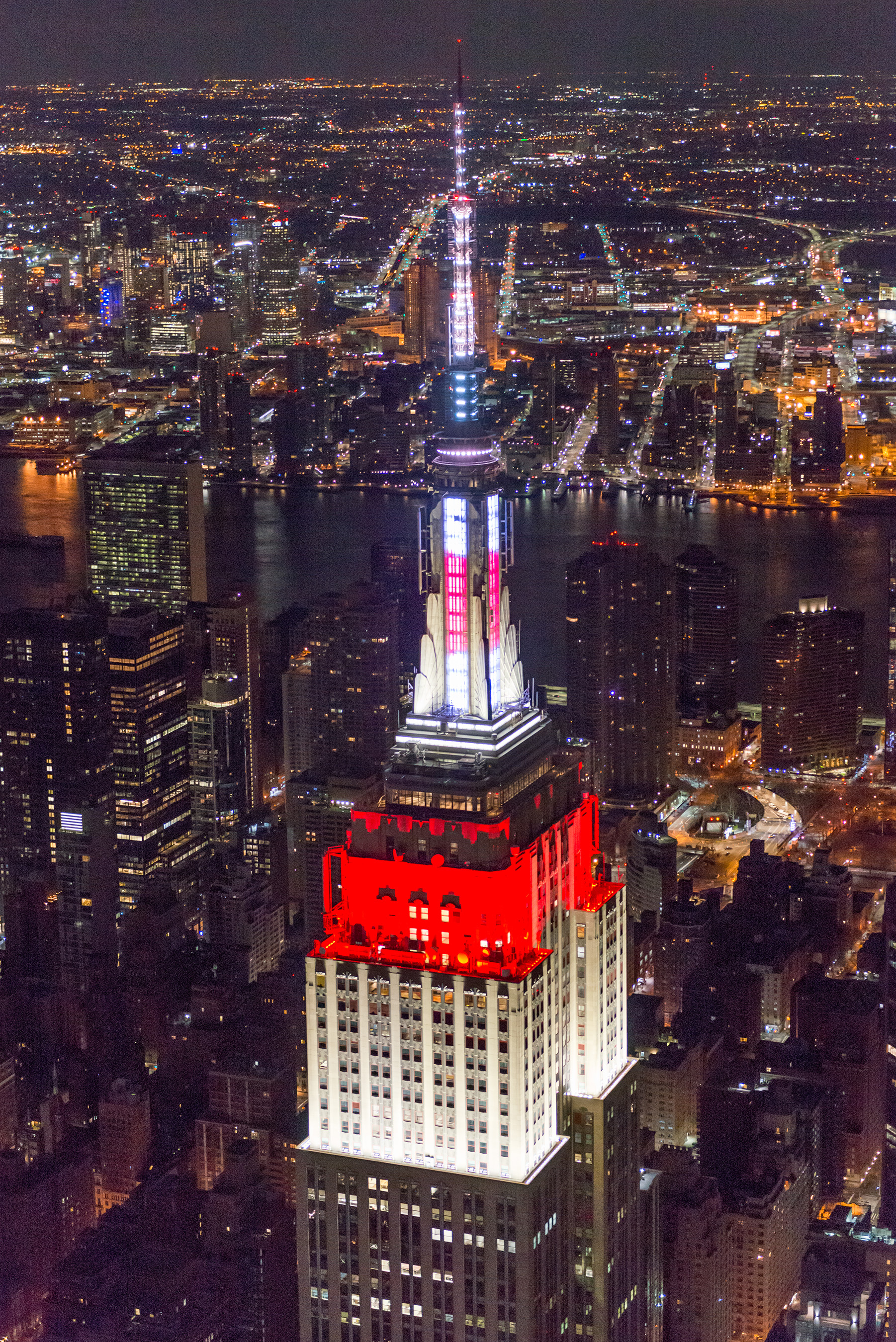 The Empire State Building shines for Japan in honor of the 2018 World Cup