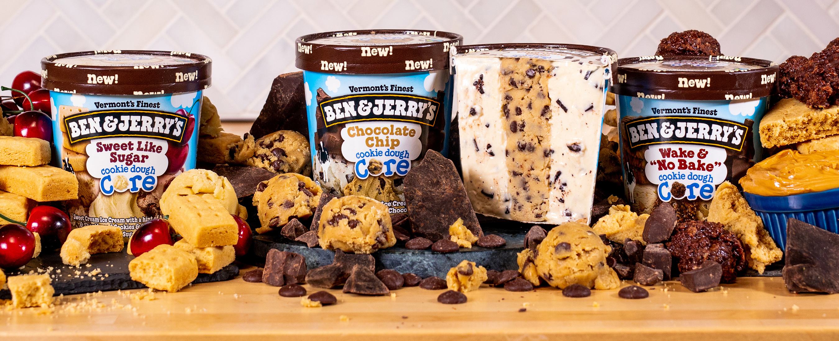 Ben & Jerry’s Newest Flavors in a Word “DoughLicious”