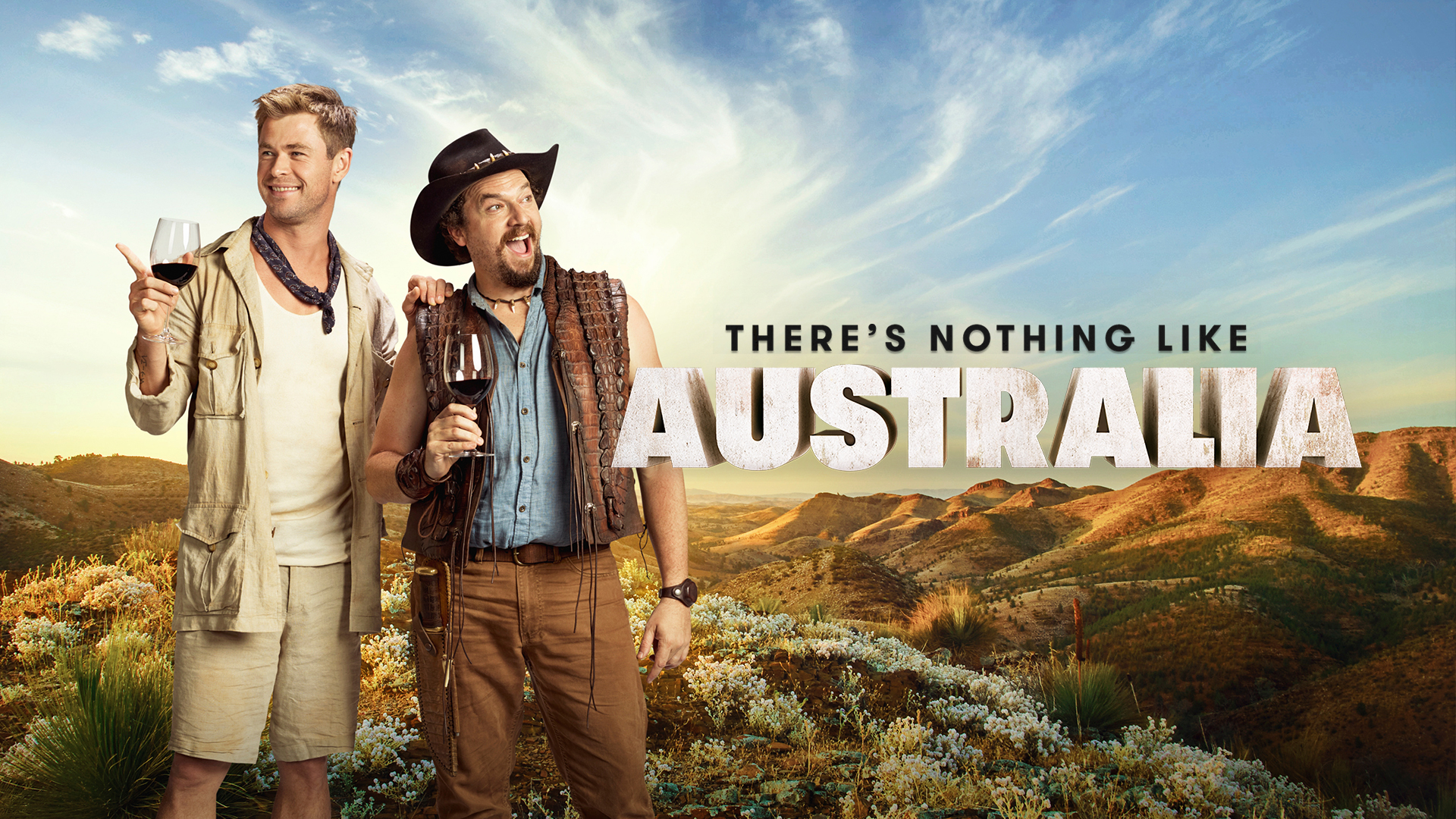 New Dundee campaign featuring Chris Hemsworth and Danny McBride with Australian wildlife