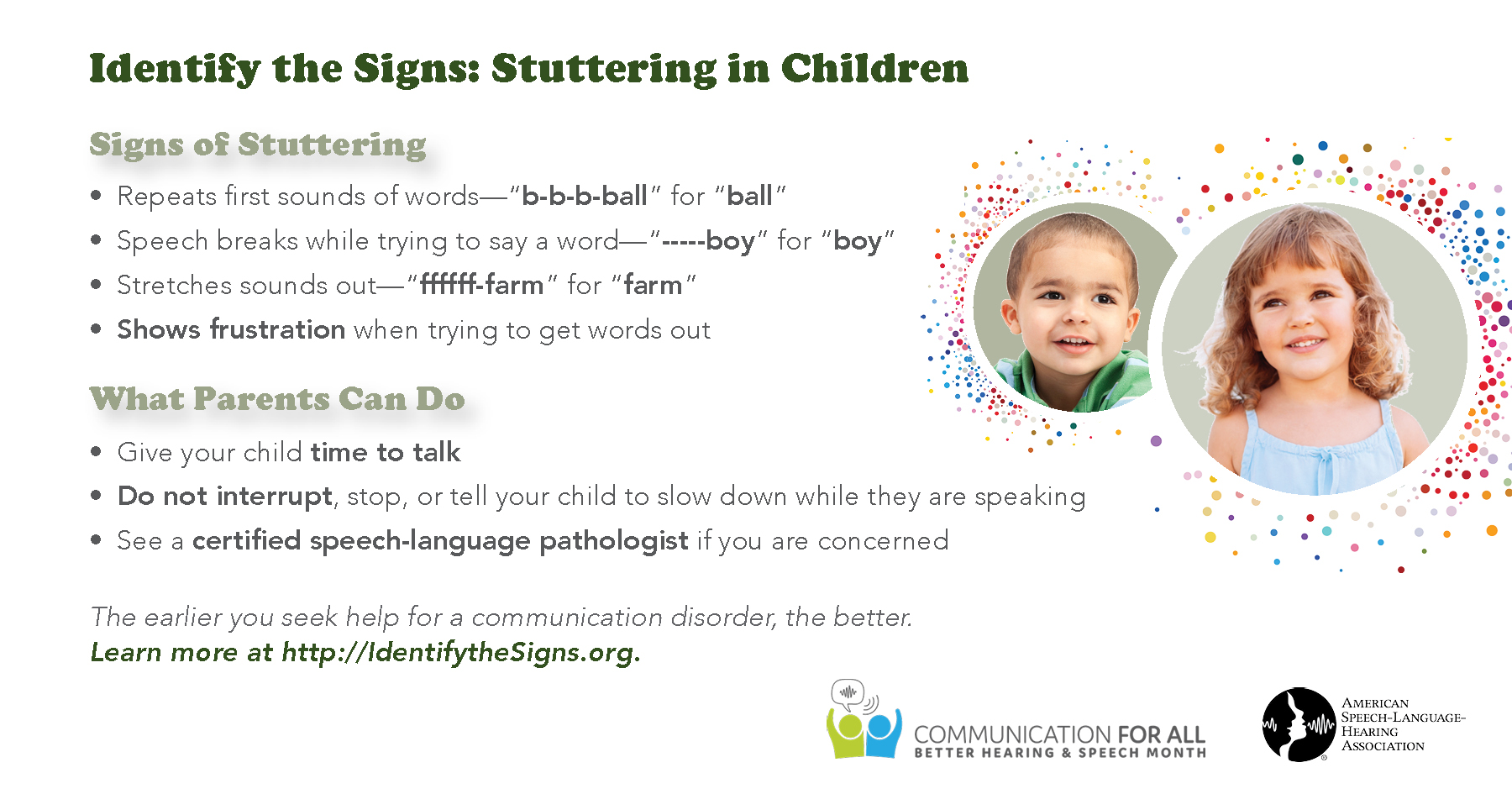 Signs of Stuttering in Children