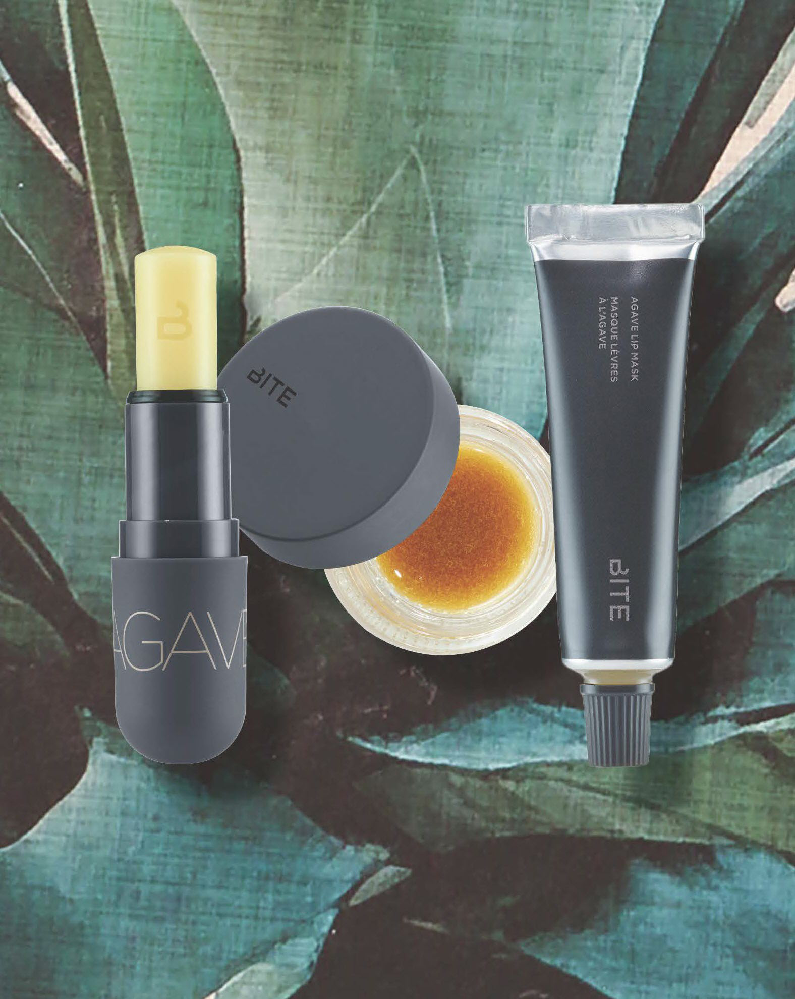 Bite Beauty Everyday Agave Path To Perfect Lips (Agave Lip Balm, Agave Sugar Lip Scrub and Agave Lip Mask)