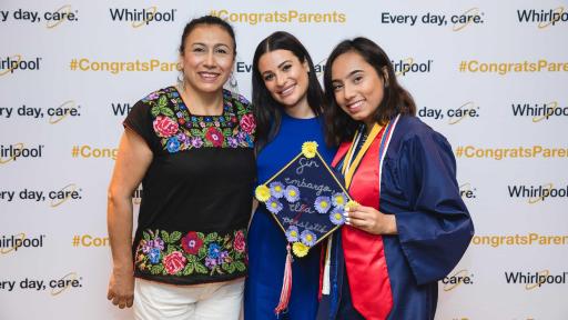 Uplift Peak Preparatory joins Whirlpool brand in celebrating the simple acts of cooking, cleaning and washing that lead to diplomas with the Congrats, parents campaign.