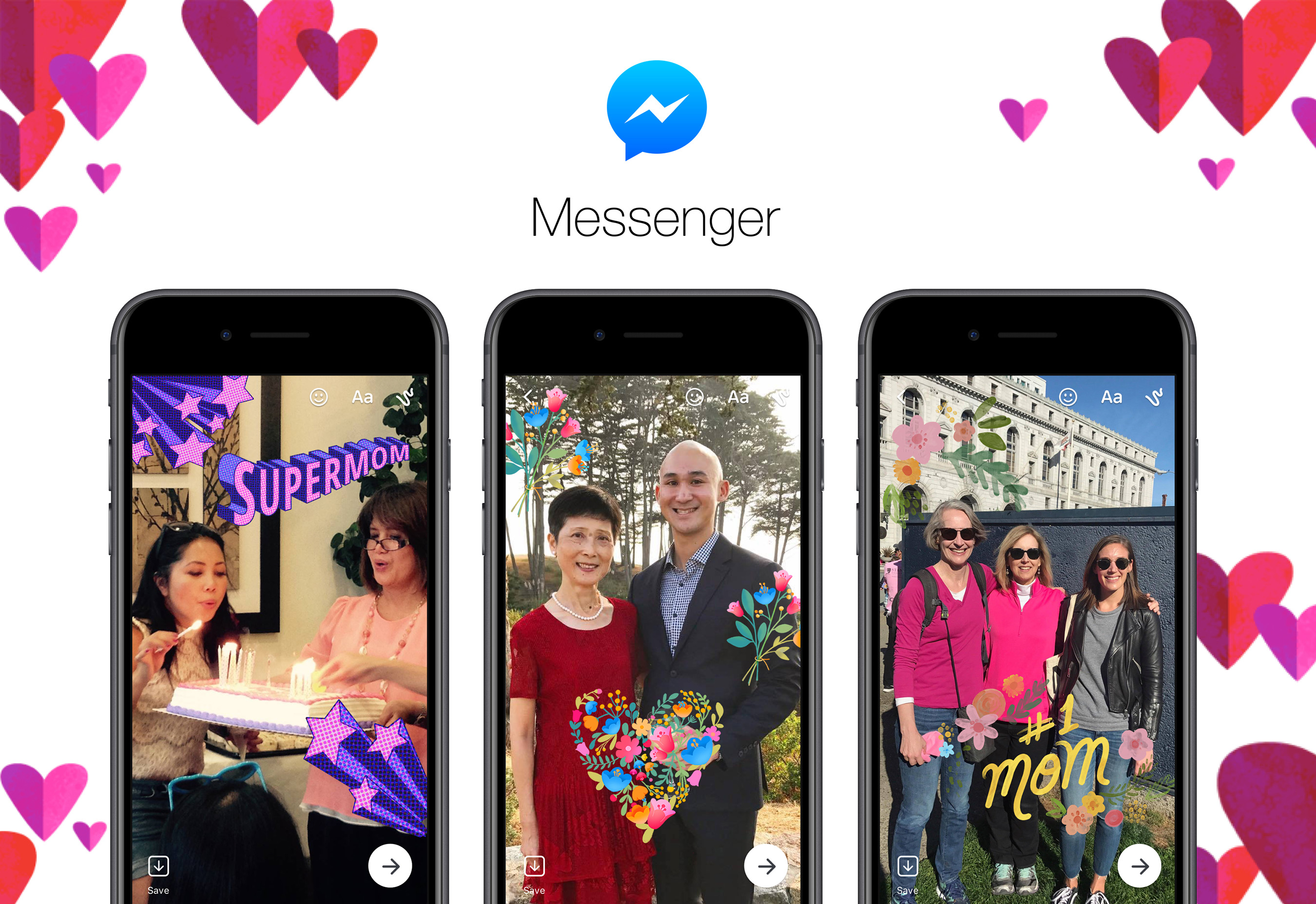 Mother's Day on Messenger