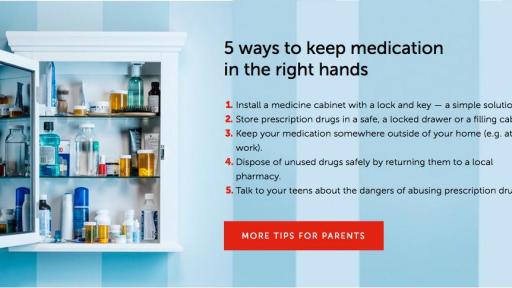 5 Ways to Keep Medication in the Rights Hands Graphic