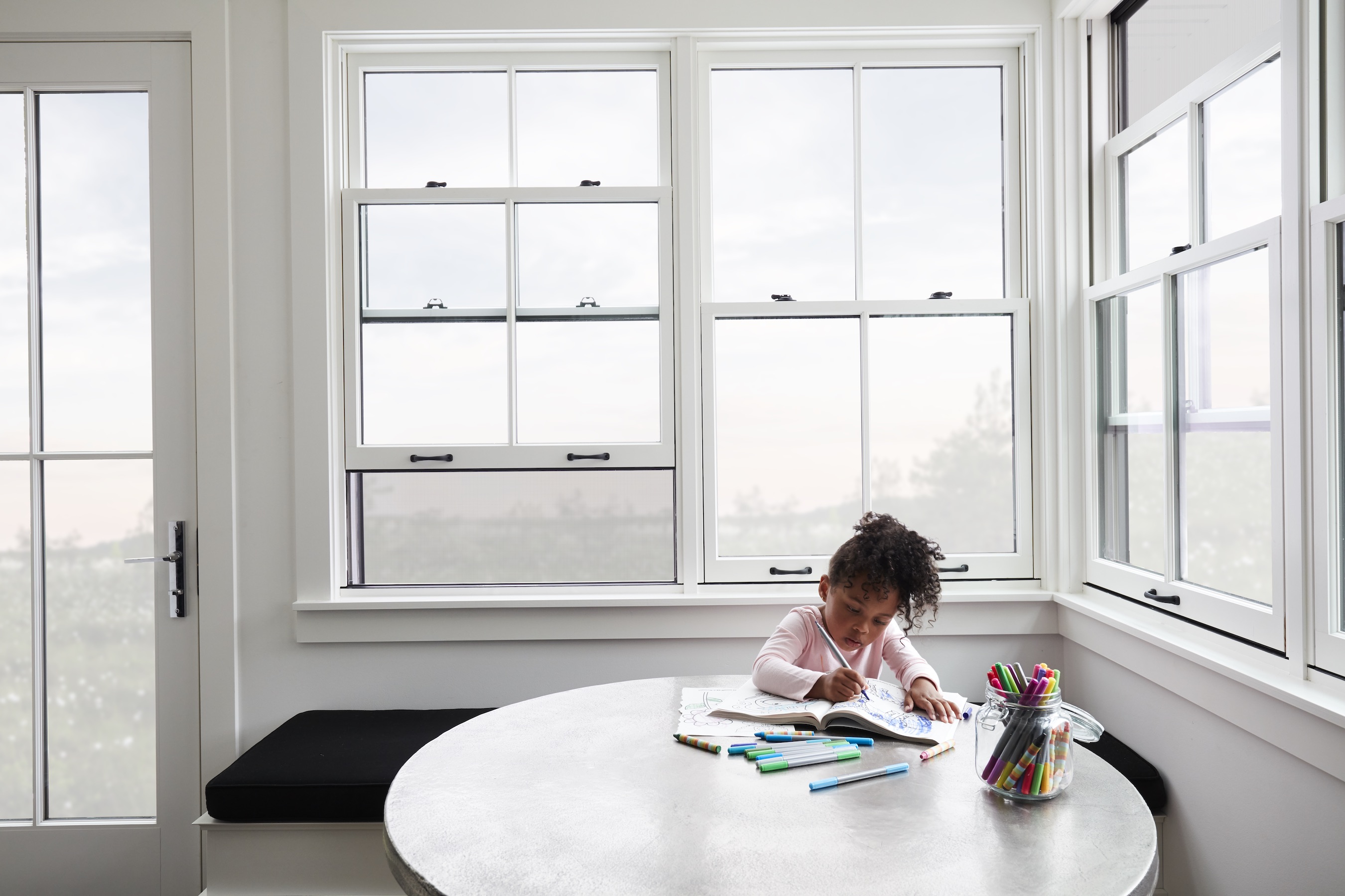 Pella Architect Series windows are the first line of windows to feature the Integrated Rolscreen. Architect Series windows are backed by the best Limited Lifetime Warranty.