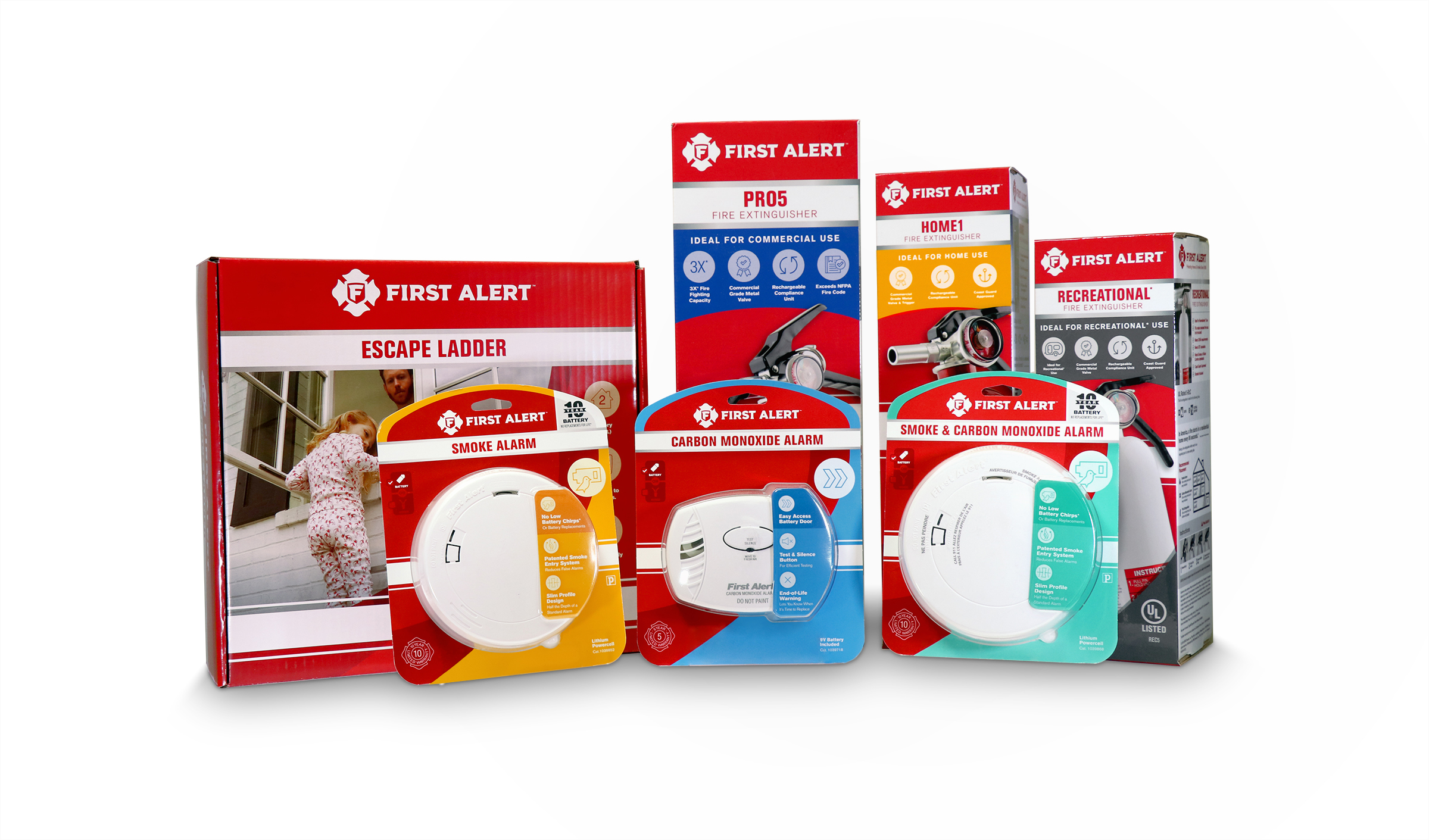 First Alert Product Packaging