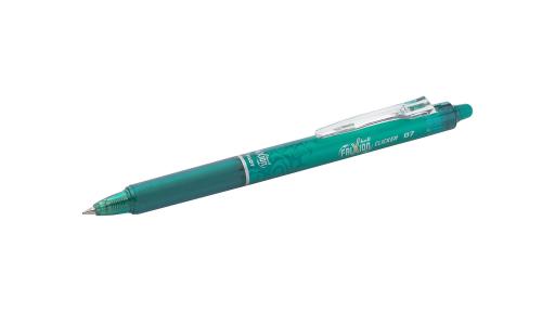 Turquoise FriXion pen