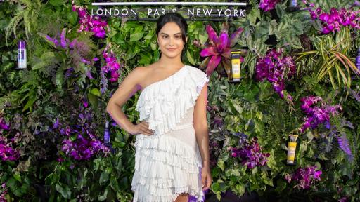 Camila Mendes celebrated her collaboration with John Frieda Hair Care in Miami