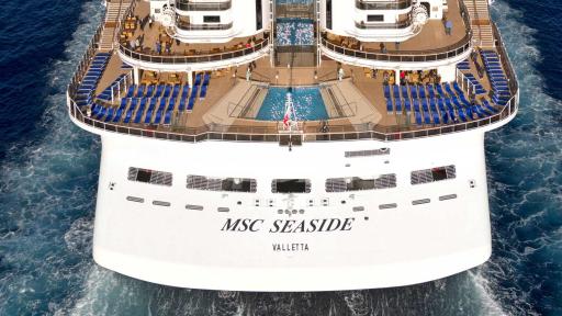 Named "The Best New Ship of 2017" by Cruise Critic editors, MSC Seaside boasts a revolutionary “beach condo” inspired architecture, designed to bring guests closer to the sea and enjoy the outdoors like never before.