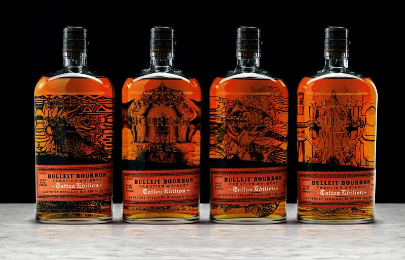 Bulleit Bourbon Tattoo Edition collection