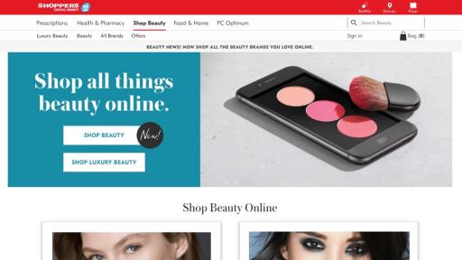Total Beauty home page