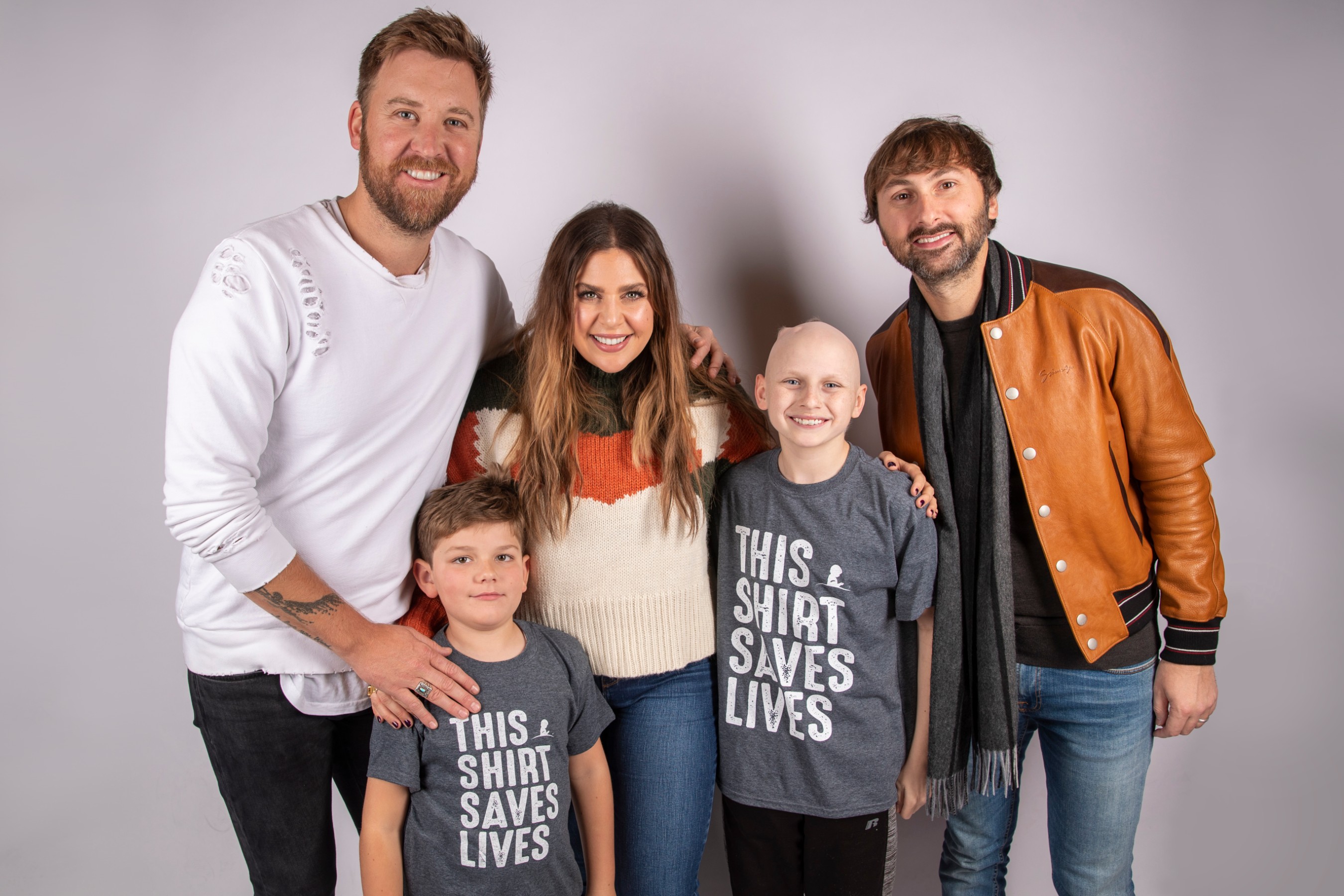 Lady Antebellum with Kael and Eli - Credit: ALSAC/St. Jude