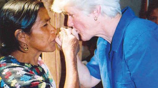 Maryknoll Sister Judith Noone, M.M. on mission in Guatemala