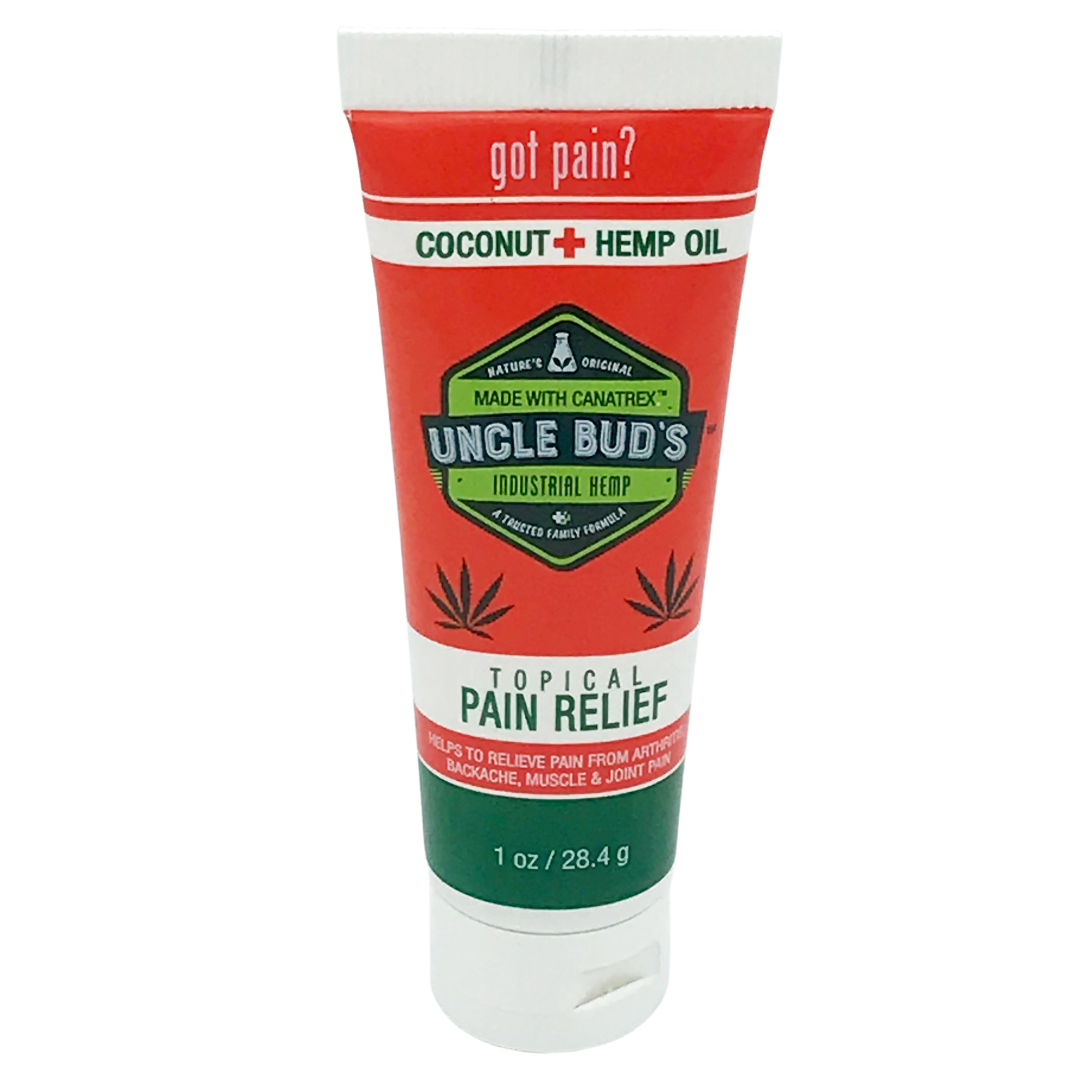 Uncle Bud's Hemp Topical Pain Reliever. This fast-acting pain reliever works faster, penetrates deeper and relieves aches and pains better than any other over-the-counter pain relief product on the market. $15.99