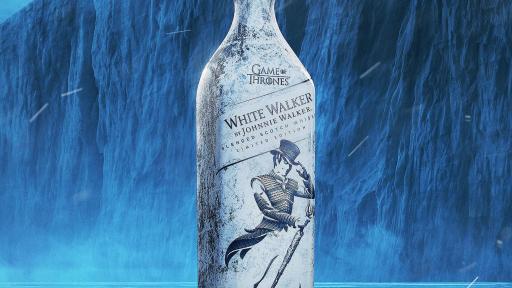 White Walker by Johnnie Walker is a limited-edition Scotch whisky blend inspired by the chill-inducing White Walkers characters from Game of Thrones.