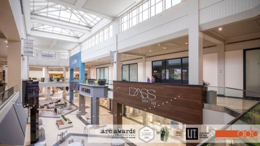 Architecture Design Collaborative (ADC) has worked on this exciting Mall Renovation project in Atlanta, GA since 2014. Led by Craig Chinn, AIA and Alexandra Gomez the project is designed to transform a traditional interior mall into the feeling of an outdoor shopping destination. The finishes, colors, and materials that the shoppers would experience needed to represent the outside environment. We worked closely with vendors like Mirage Tile, Afalux Tile, and American Import Tile. This attention to detail is what makes this such a successful project for ADC and the Perimeter Mall. Architecture Design Collaborative was integral in all aspects of this Mall Renovation project with designing and directing all of the architectural changes, exterior entrance changes, signage, custom lighting as well as regular mall lighting, restroom design and renovation, FF&E and all other aspects. ADC has a long history of Mall Renovations as well as Retail projects across the country.