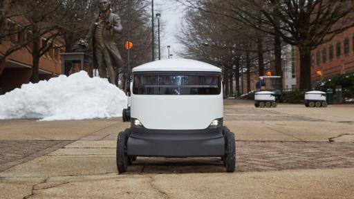 Sodexo and Starship Technologies delivery robot