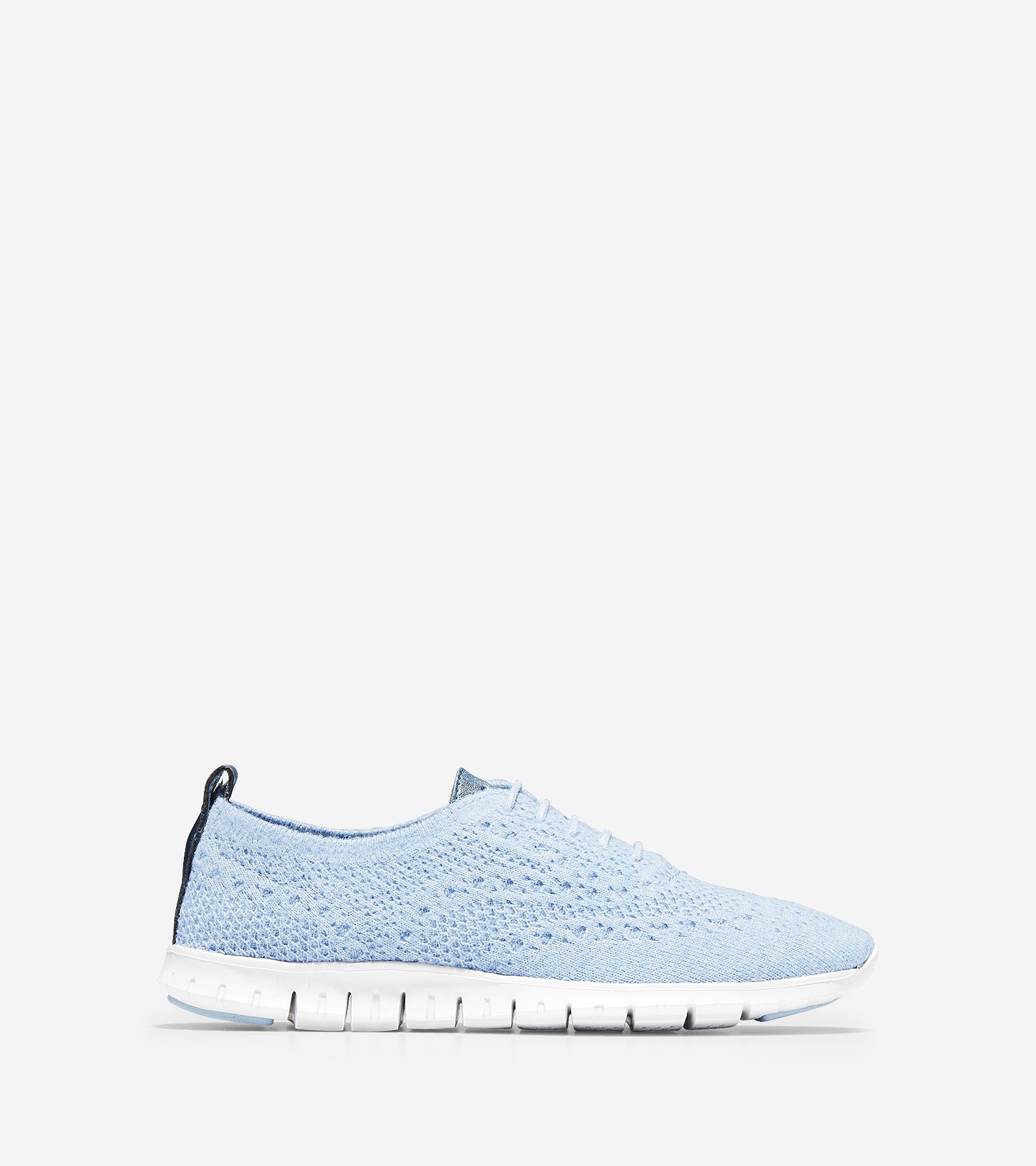 Cole Haan Women’s ZERØGRAND Oxford with Stitchlite™ Wool in Chambray Blue Heathered Wool - $150