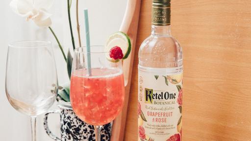 Ketel One Botanical Rosy Glow by Claire Fountain