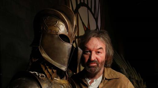 Ian Beattie at GAME OF THRONES: The Touring Exhibition at TEC in Belfast, Northern Ireland