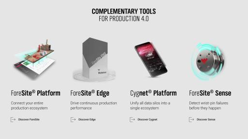 Schematic of complementary tools and products to work with ForeSite Edge