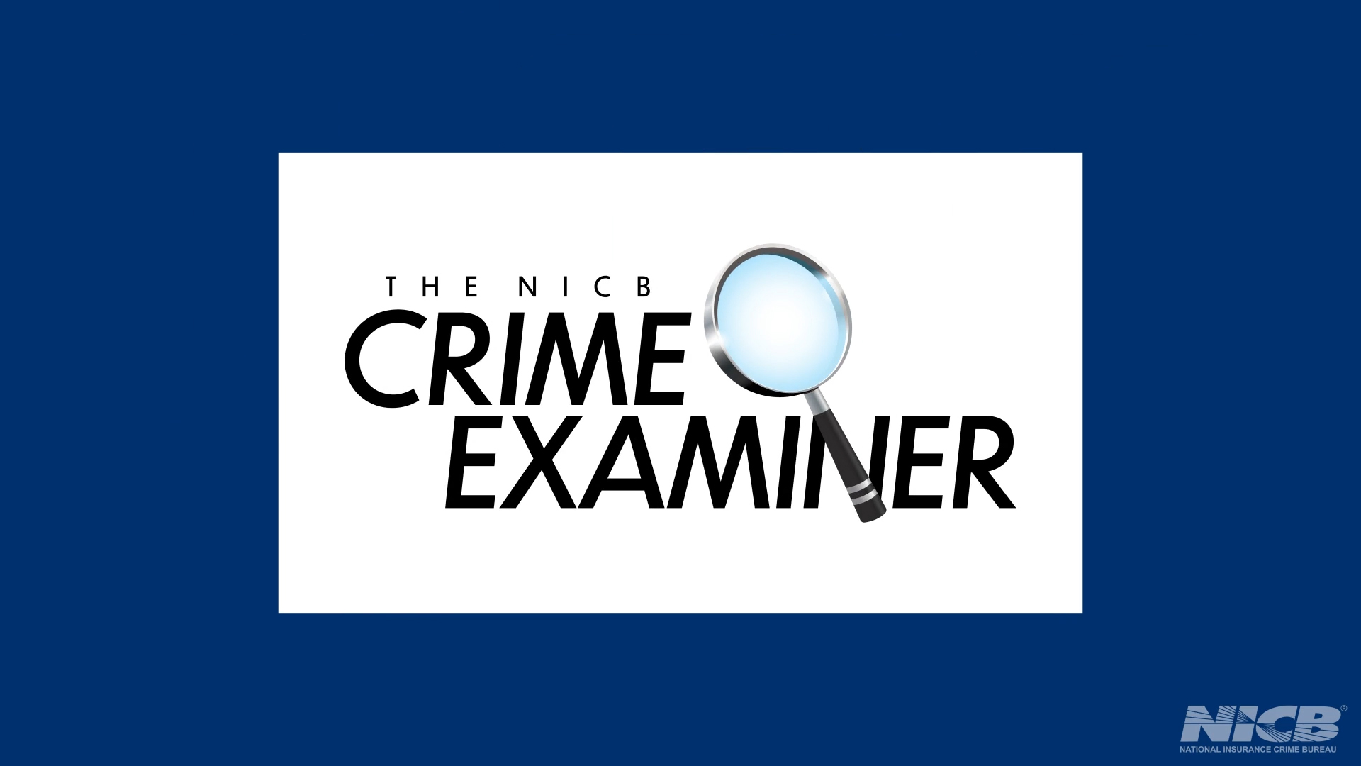 Crime Examiner Video