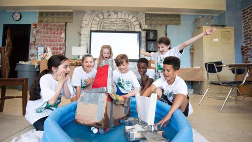 Campers will collaborate to rebuild ships, dig up fossils and design underwater equipment in fun, hands-on STEM activities.