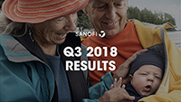 Sanofi Q3 2018 Earnings Results Infographic