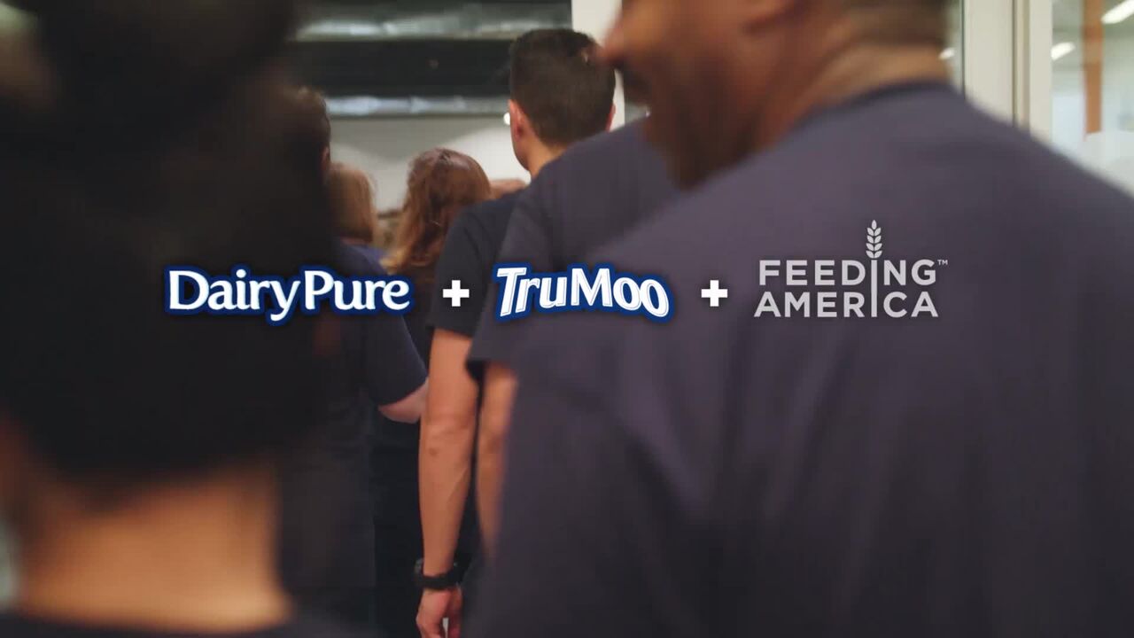 DairyPure® Partners With Feeding America® This Holiday Season To Donate 500,000 Meals*
