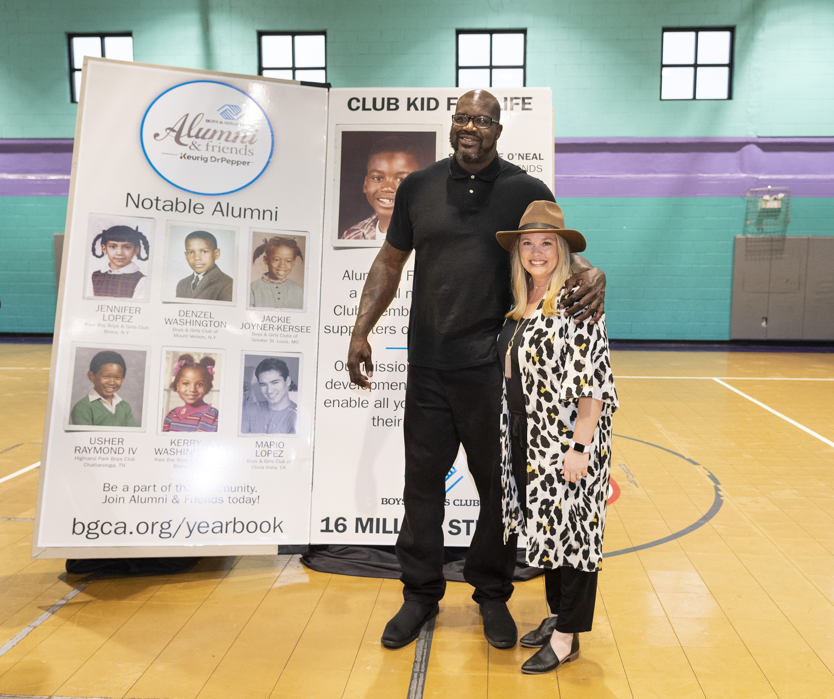 Shaquille O'Neal And Boys &amp; Girls Clubs Of America Announce Winner Of Alumni &amp; Friends Yearbook In Atlanta