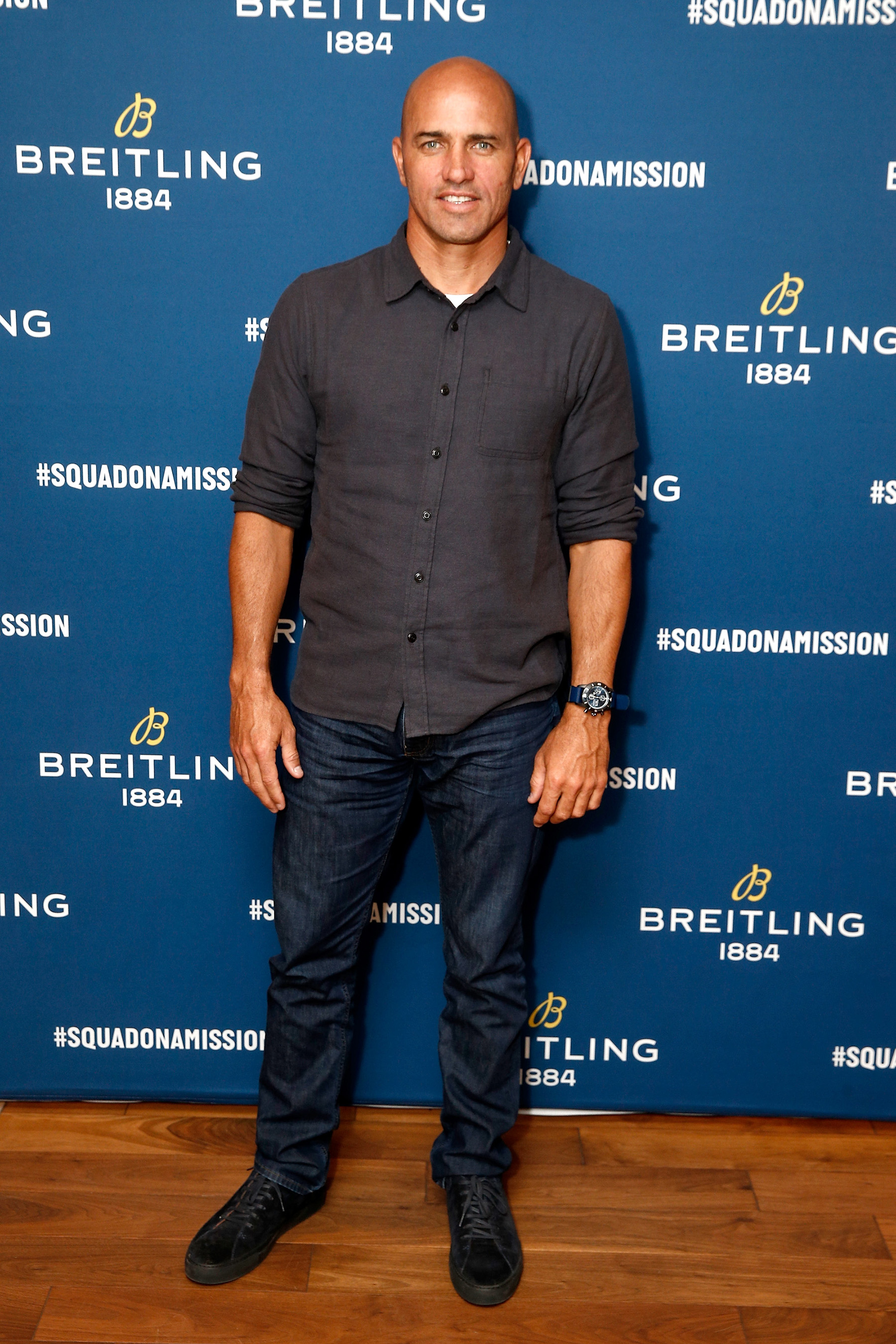 Breitling Unveils The Superocean Héritage II Chronograph 44 Outerknown Watch To The American Market With Kelly Slater At Breitling Boutique New York
