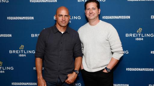 Kelly Slater and Outerknown CEO Mark Walker