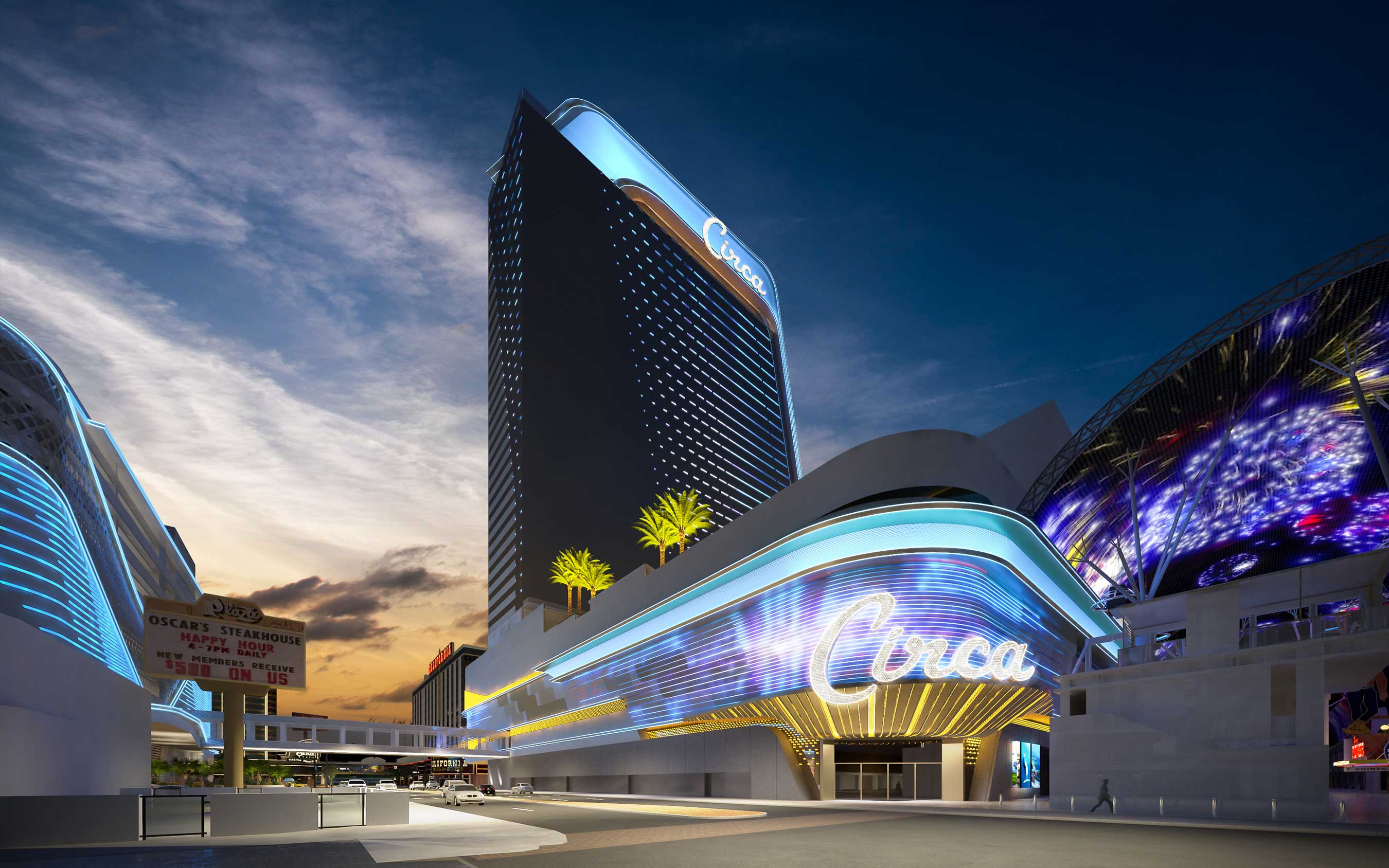 Circa Resort & Casino will bring a new energy to Downtown Las Vegas as its first ground-up casino resort development since 1980.