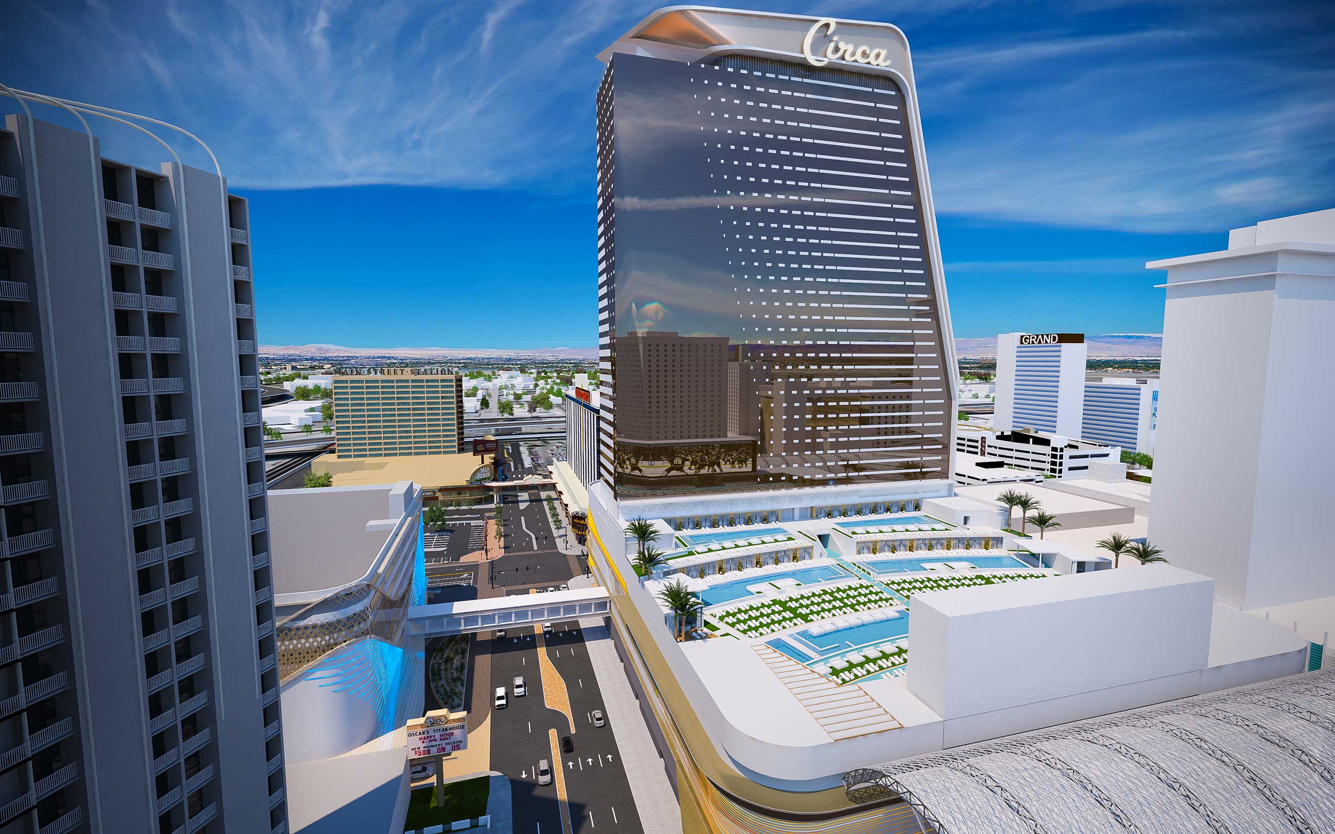 Circa Resort & Casino will open on Downtown Las Vegas’ Fremont Street Experience in December 2020.