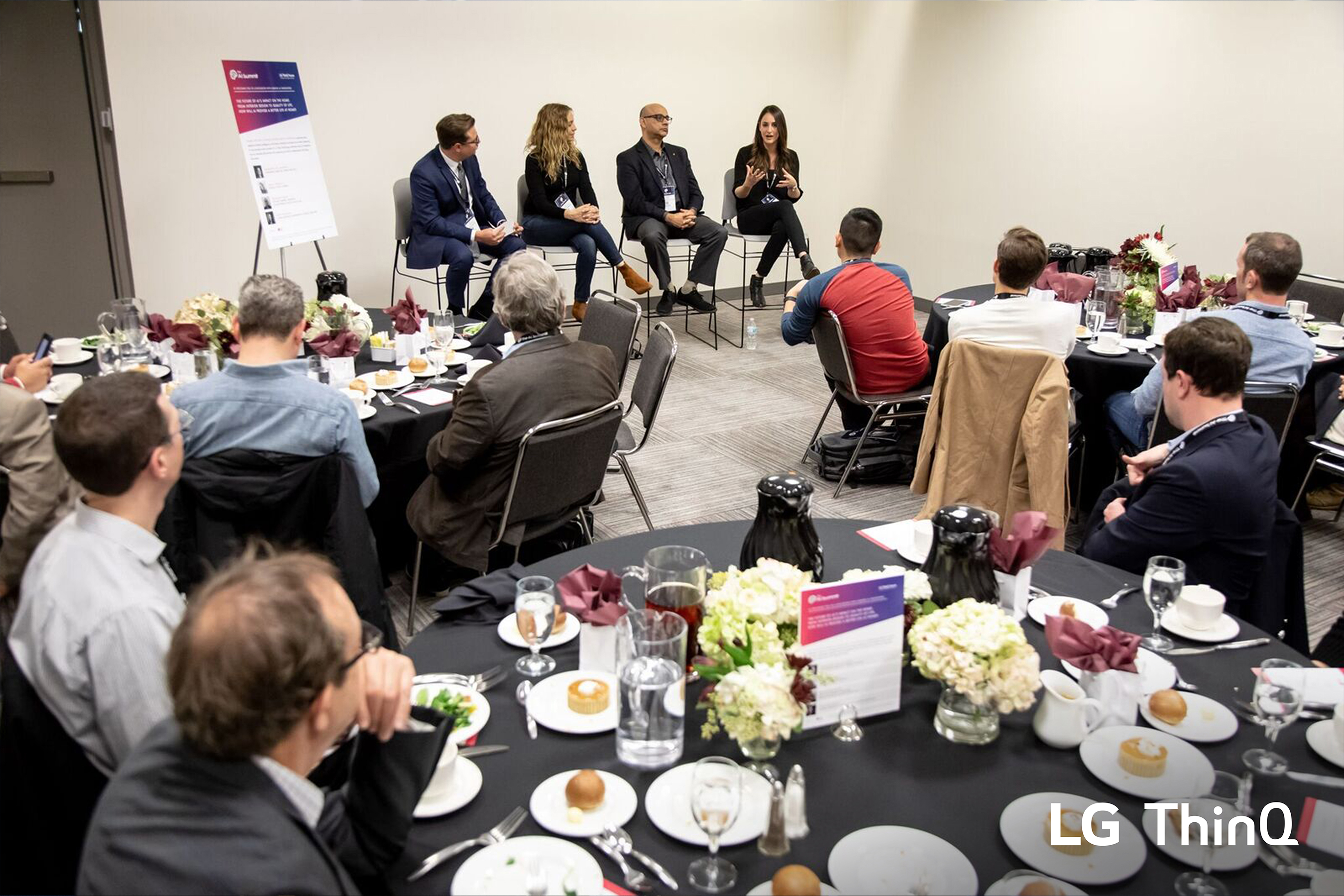 LG hosts the LG ThinQ Forum in New York with Mohammed Ansari, SVP and GM of LG Silicon Valley Lab