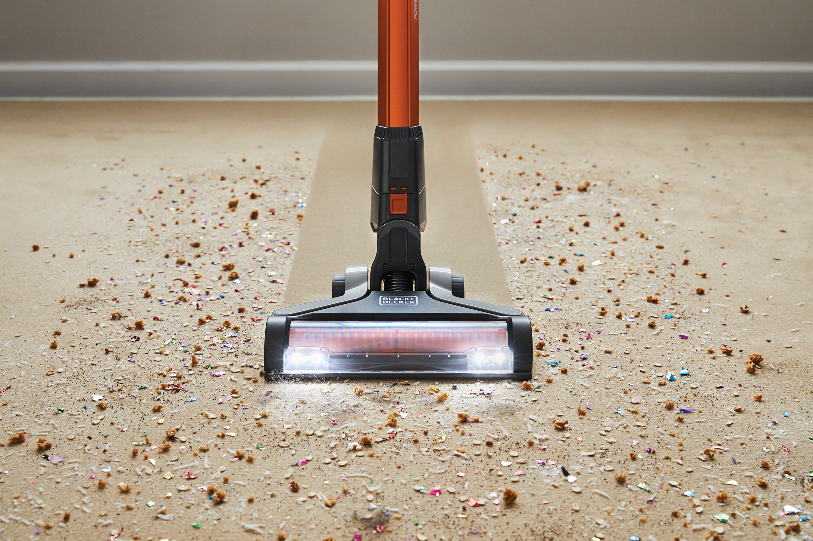Floorhead Angle Designed For Multi-Surface Cleaning