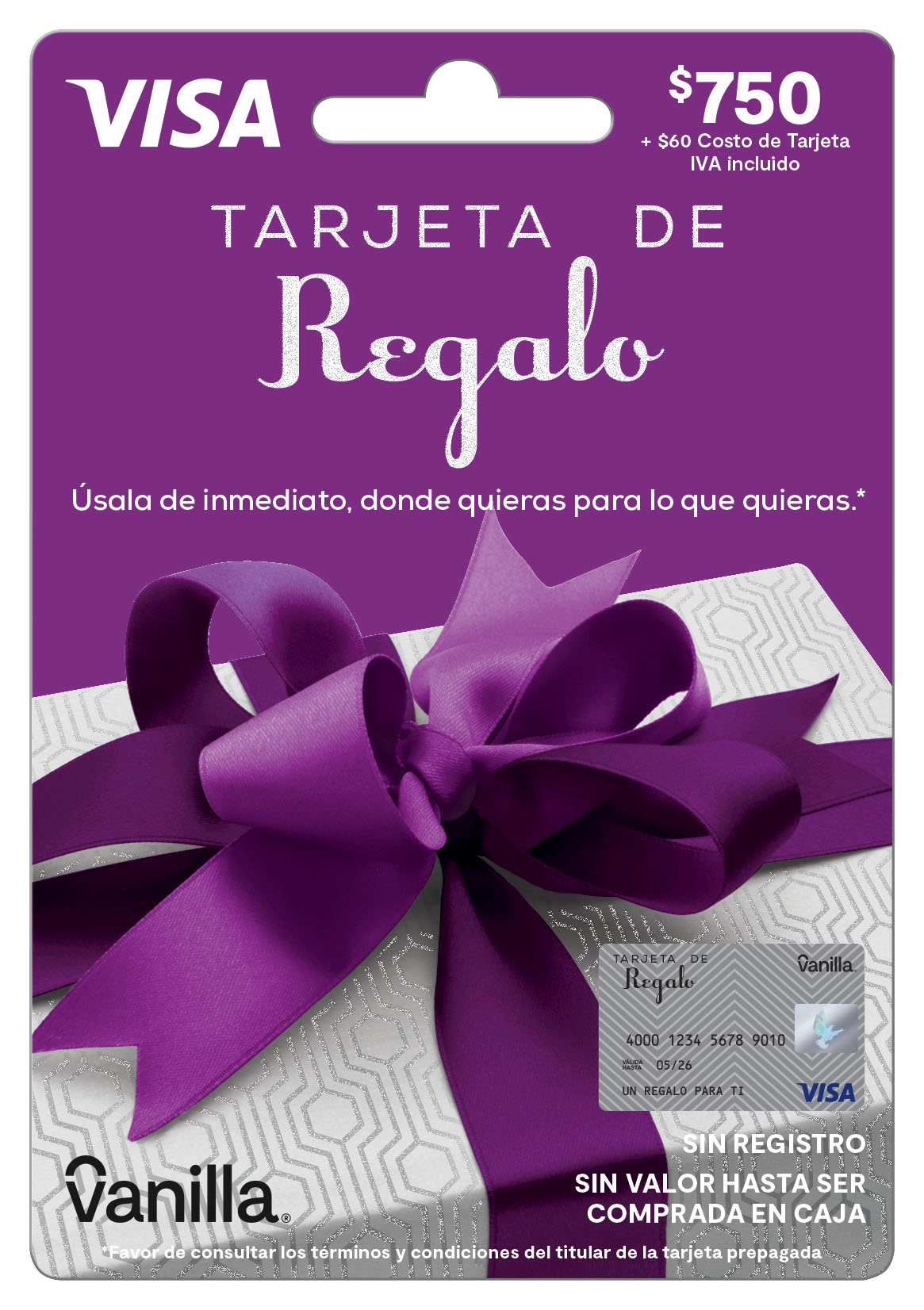 Tarjeta de Regalo Vanilla ? a gift card perfect for any occasion
