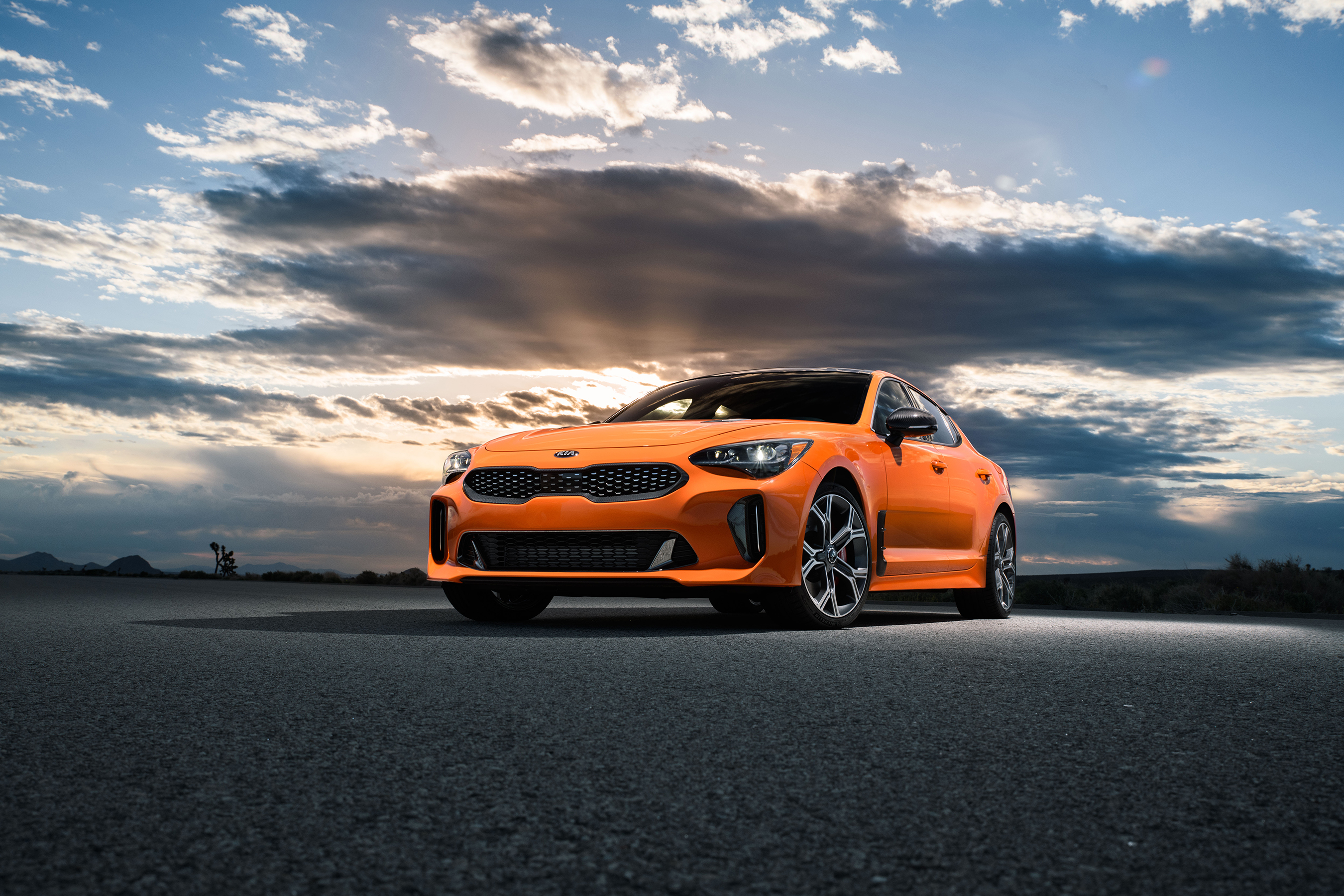 Limited-edition Kia Stinger GTS breaks cover at the New York International Auto Show. Less than 1,000 will be built.