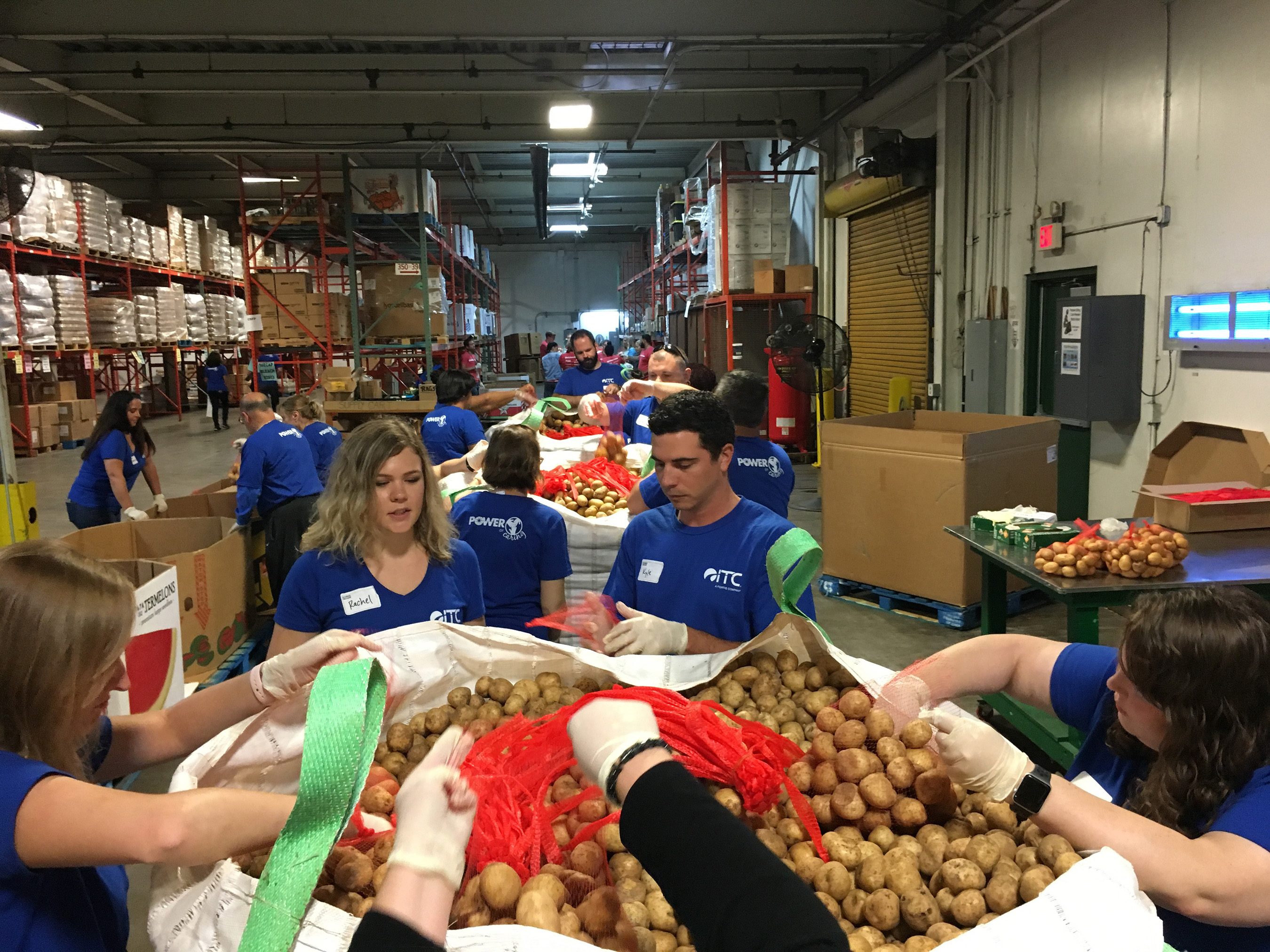ITC held its inaugural Power of Caring Volunteer Day at Gleaners Community Food Bank in Detroit, giving employees the opportunity to come together in support of a common charitable cause.