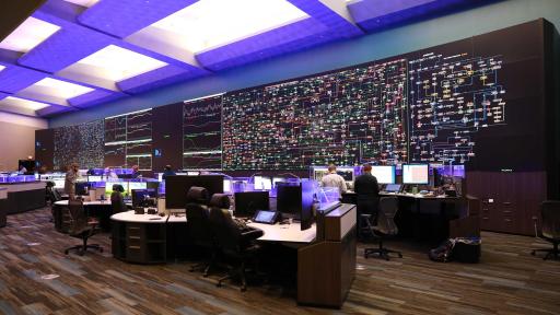 ITC’s control room staff monitors transmission systems 24-7 across the company’s seven-state footprint.