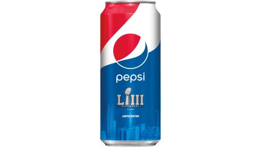 Pepsi 16oz NFL Can