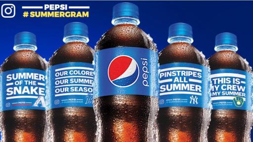 Pepsi baseball poster