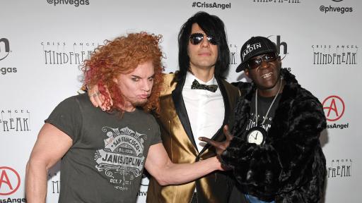 Carrot Top with Criss Angel and Flavor Flav