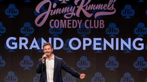 Jimmy Kimmel doing stand up