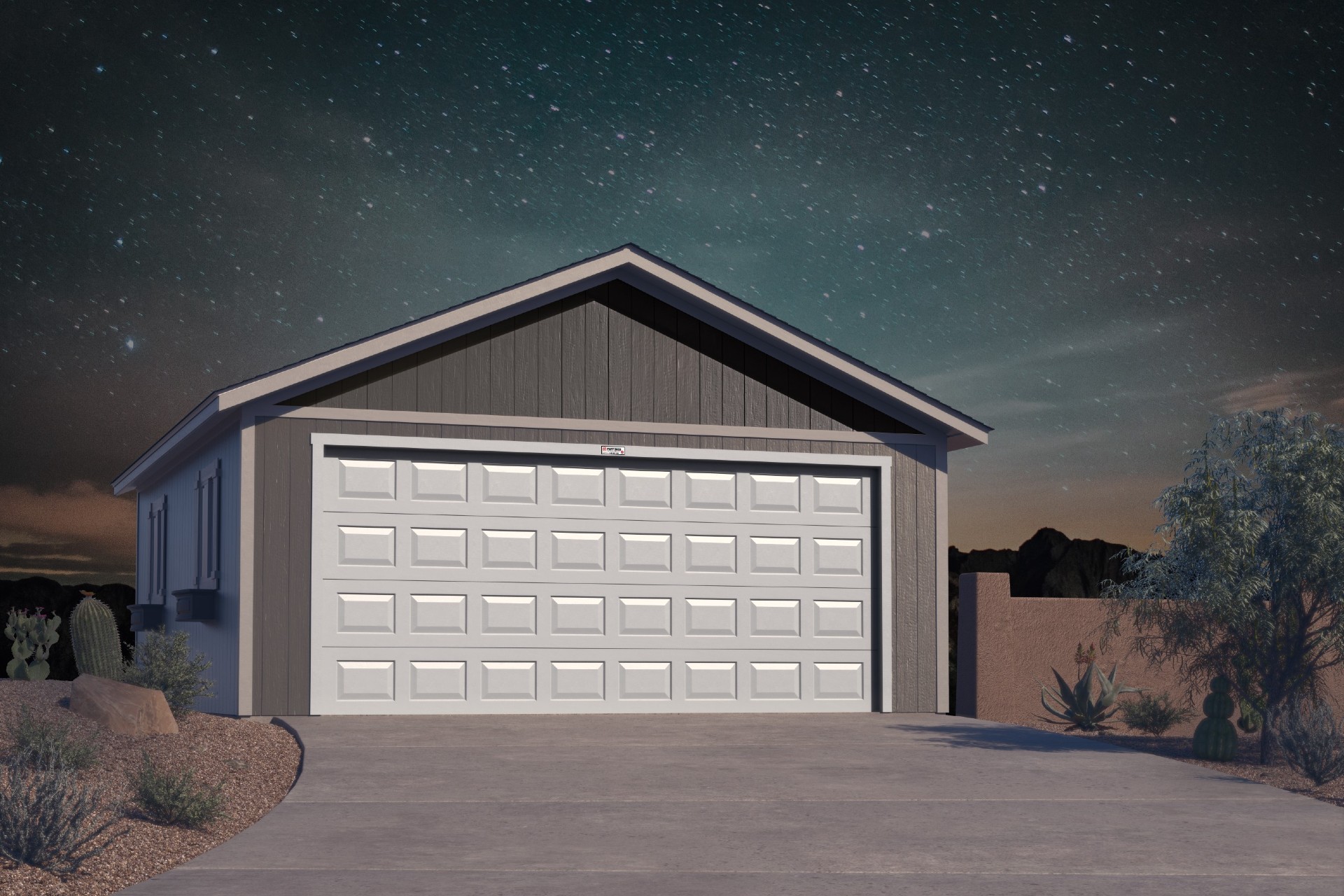 Through a collaboration with Tuff Shed, Clayton customers have an affordable garage option.